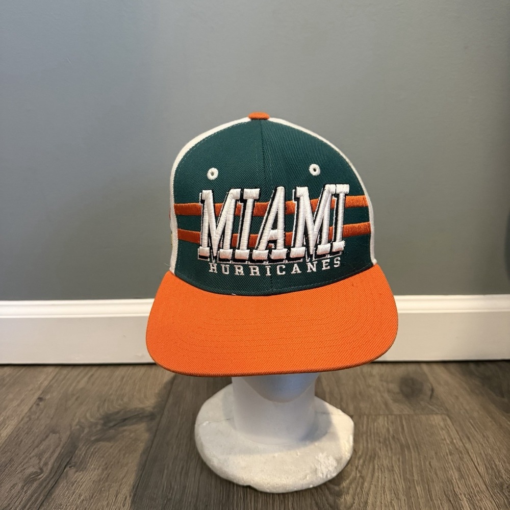 VTG Zephyr University of Miami Hurricanes  Snapback Cap Hat